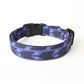 Purple & Black Arrows Dog Collar - Handmade by Kira's Pet Shop