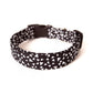 Black & White Triangles Dog Collar