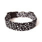 Black & White Triangles Dog Collar