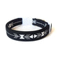 Black & White Southwest Tribal Dog Collar