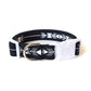 Black & White Southwest Tribal Dog Collar