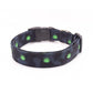 Black & Green Cannabis Dog Collar