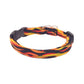 Black with Red, Orange & Yellow Flames Cat Collar