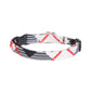 Red, Black, White & Gray Plaid Breakaway Cat Collar - Handmade by Kira's Pet Shop