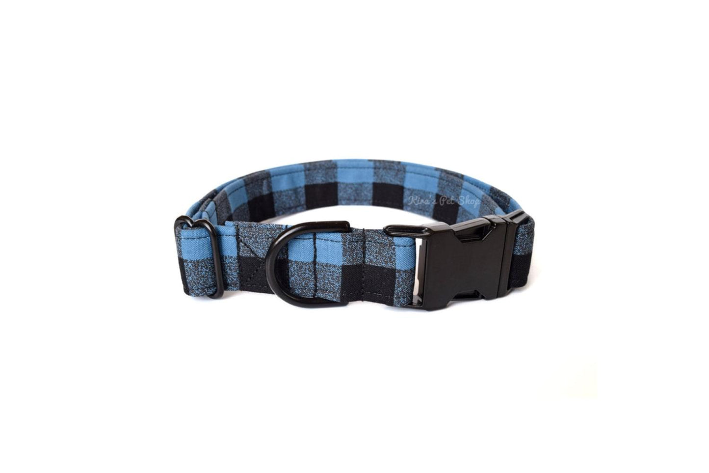 Blue Buffalo Plaid Dog Collar