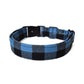 Blue Buffalo Plaid Dog Collar