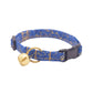 Blue & Gold Marble Cat Collar