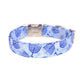 Blue Menorah Hanukkah Dog Collar