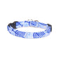 Hanukkah Cat Collar - Blue Menorah Cat Collar - Breakaway Cat Collar - Handmade by Kira's Pet Shop