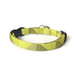 Chartreuse Cat Collar - Yellow-Green Geometric Breakaway Cat Collar - Handmade by Kira's Pet Shop