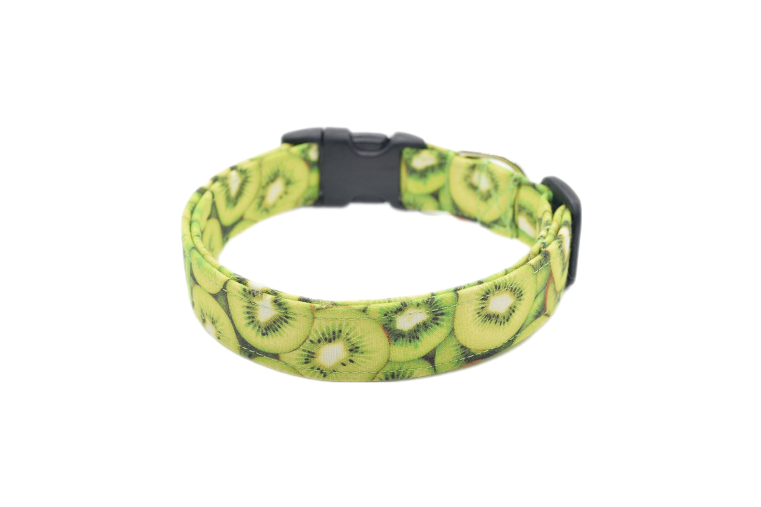 Lime Green Kiwi Dog Collar - Handmade by Kira's Pet Shop