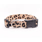 Leopard Print Dog Collar - Handmade by Kira's Pet Shop