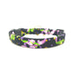 Mardi Gras Cat Collar - Black Cat Collar with Purple, Green & Gold Ribbons - Breakaway Cat Collar - Handmade by Kira's Pet Shop