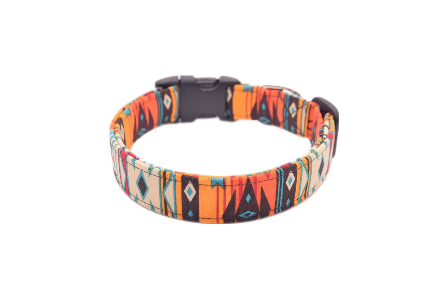 Modern Southwest Tribal Dog Collar - Handmade by Kira's Pet Shop