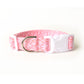 Pastel Pink Rain Dog Collar