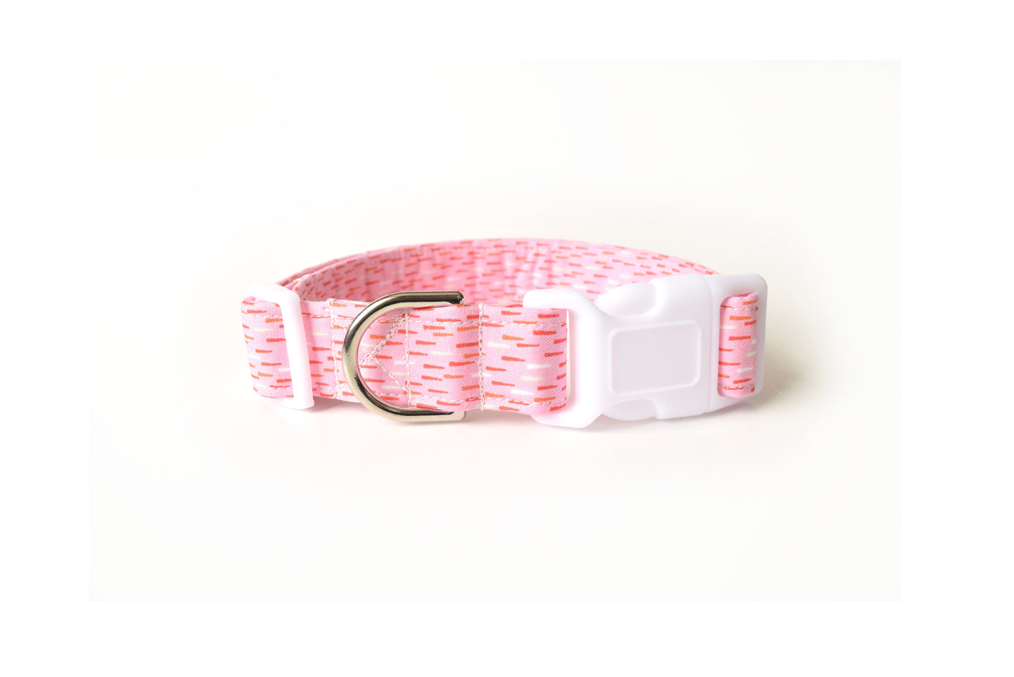 Pastel Pink Rain Dog Collar