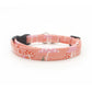 Mushroom Cat Collar - Pink Mushroom Print Breakaway Cat Collar - Cottagecore - Handmade by Kira's Pet Shop