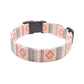 Pink Southwest Tribal Dog Collar