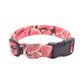 Pink Watermelon Slices Dog Collar - Handmade by Kira's Pet Shop