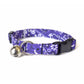 Purple Paisley Breakaway Cat Collar - Bandana Print Cat Collar - Handmade by Kira's Pet Shop