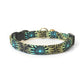 Black with Yellow & Teal Blue Suns Cat Collar